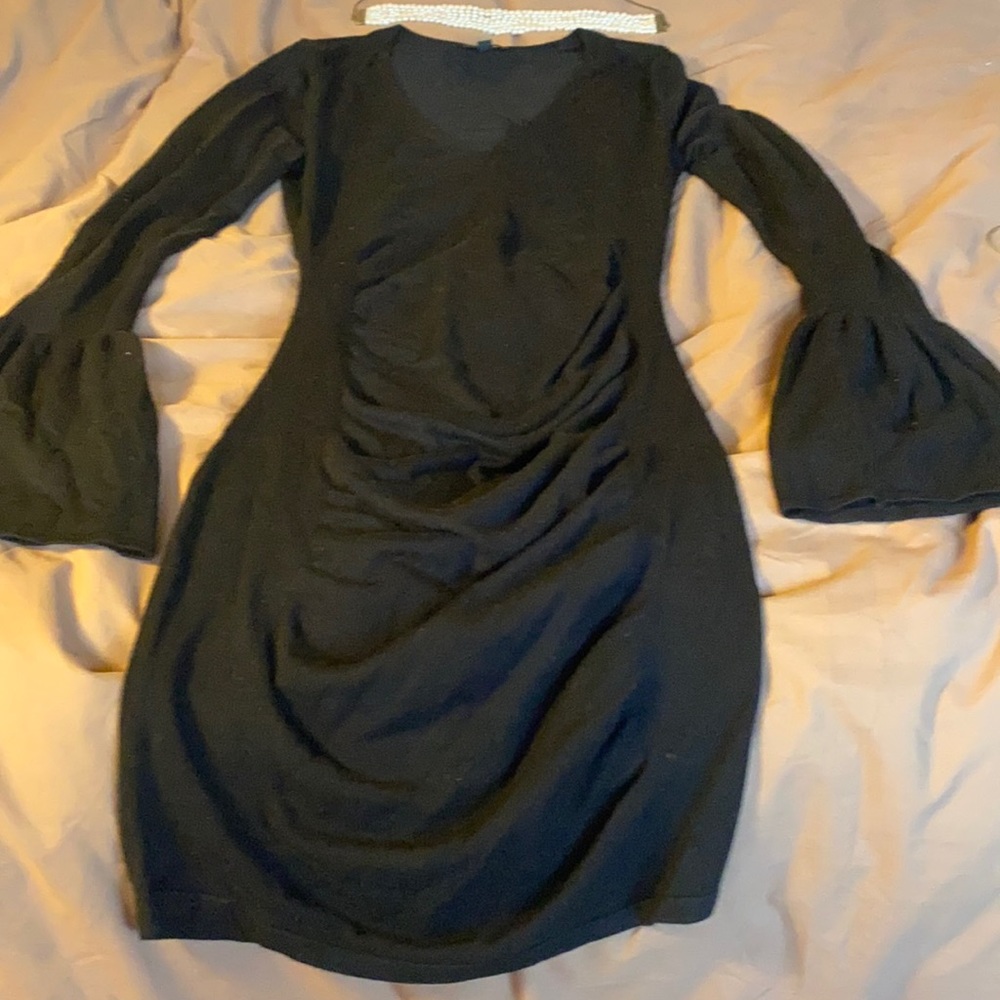 Express XS black dress. The perfect winter dress! So flattering and comfortable!